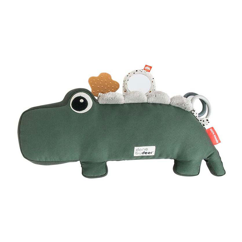 Done by deer tummy time activity toy croco green