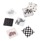 Von Hirschbabykontrastkarten -Hirschfreunden erledigt, 10st.