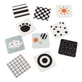 Von Hirschbabykontrastkarten -Hirschfreunden erledigt, 10st.