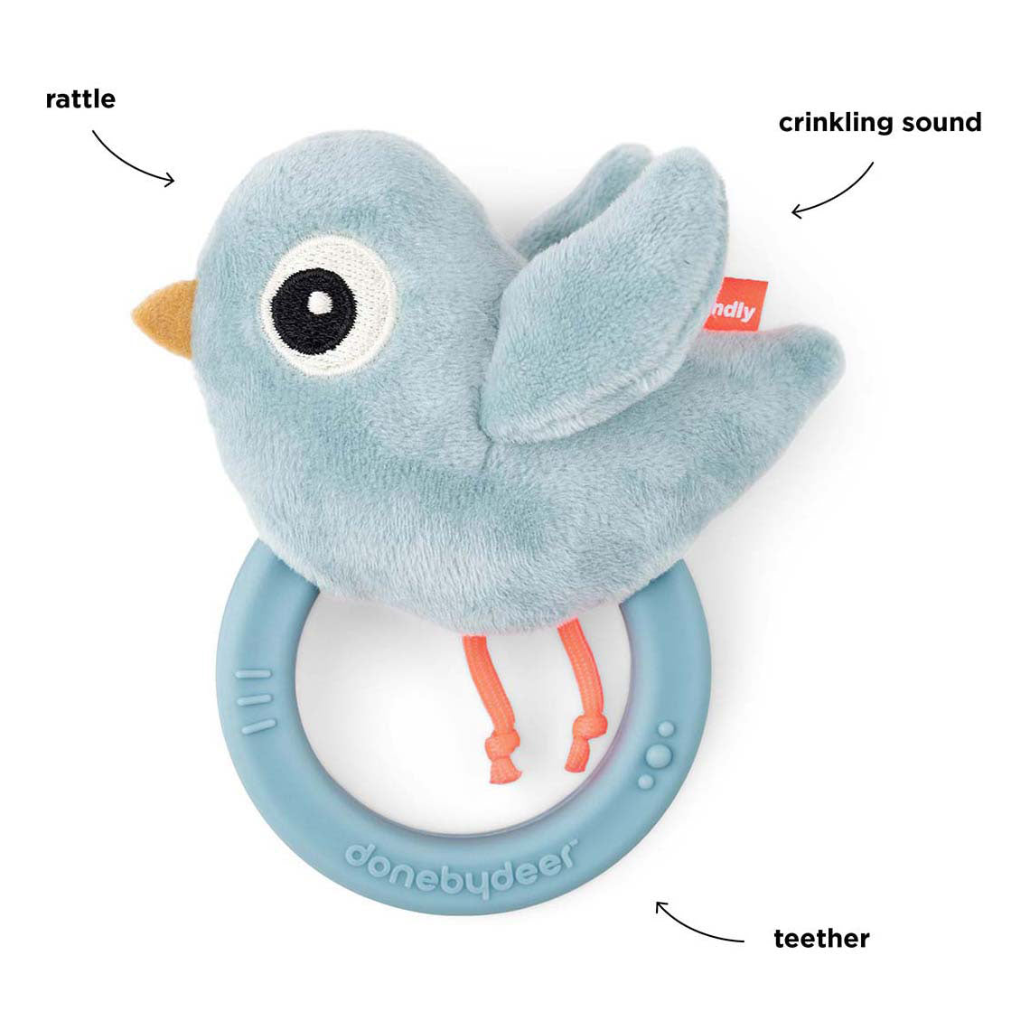 Von Deer Rammelaar mit Cord Birdee Blauw erledigt