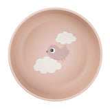 Done by deer food bowl Happy clouds pink