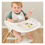 Wykonane przez deskę z jelenia, mała farma, beżowa