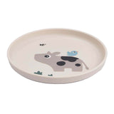 Done by deer children's plate small farm beige