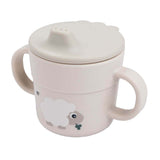 Utført av hjort sippy cup liten gård beige, 215ml