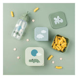 Done by deer snackbox happy clouds green, 3 pcs.