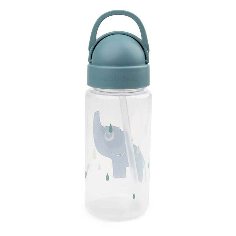 Hecho por ciervo paja copa elphee azul, 350 ml