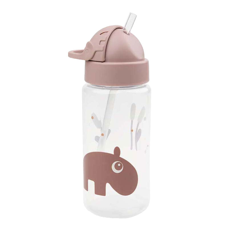 Done by Deer Straw Cup Ozzo Pink, 350ml