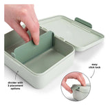 Done by deer lunch box with compartments - green