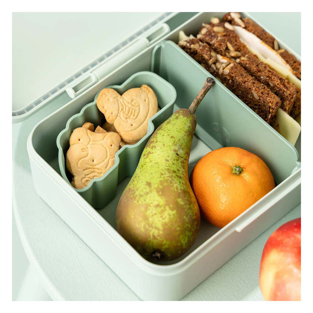 Done by deer lunch box with compartments - green