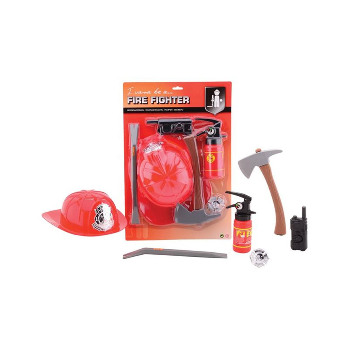 Johntoy Fire Brigade Playset de Luxe