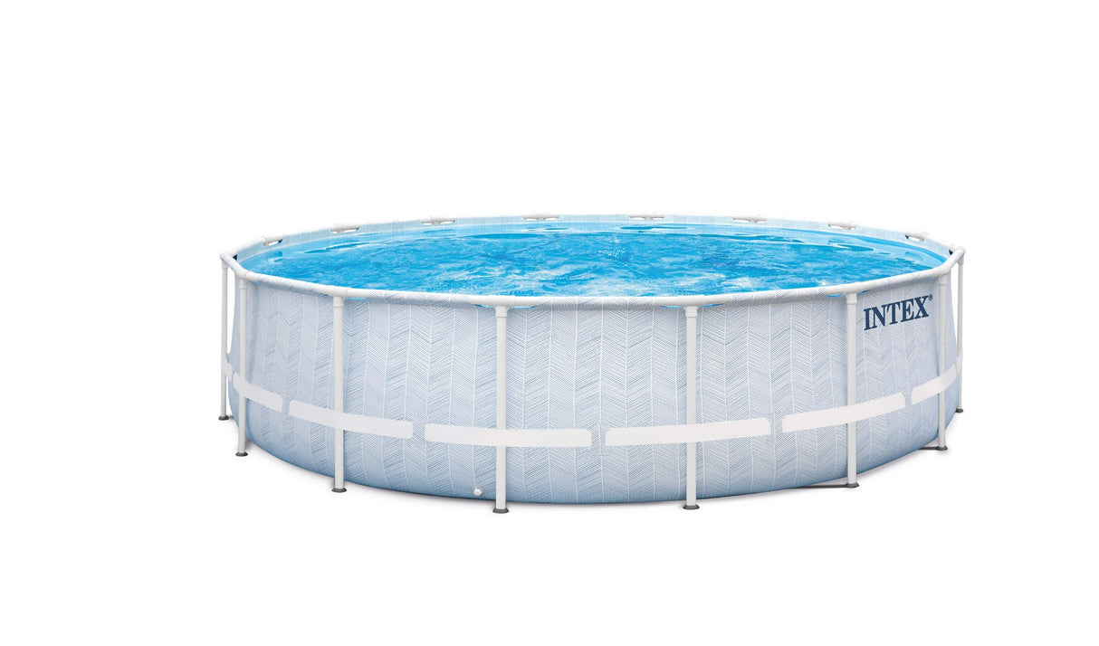 Intex Chevron Prism Frame Swimming pool 488 x 122 cm