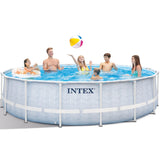 Intex Chevron Prism Frame Swimming pool 488 x 122 cm