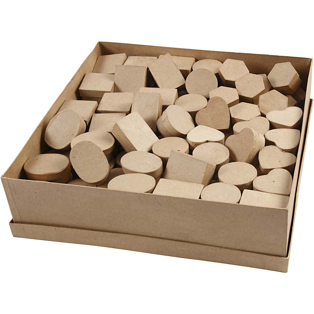 Creativ company mini dozen, h: 3 cm, d 4-6 cm, 144 pieces 1 box