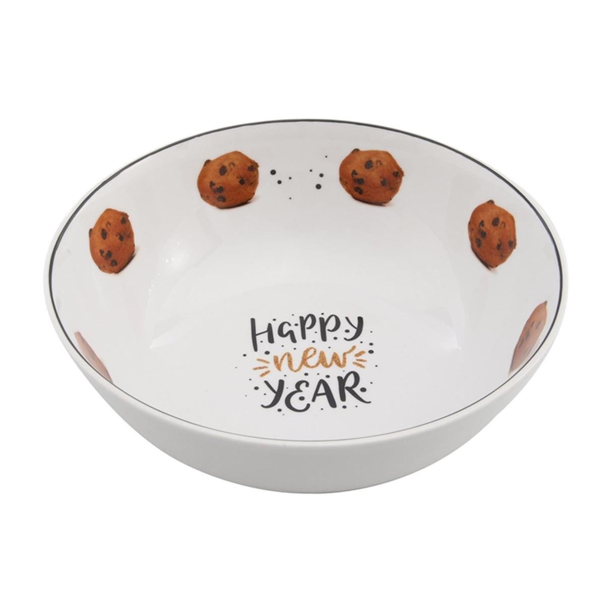 Cuenco oliebollen Food for fun con estampado ø27cm