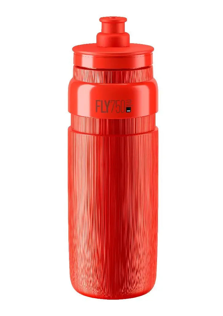 Elite water bottle fly tex bottle fly tex 750ml red