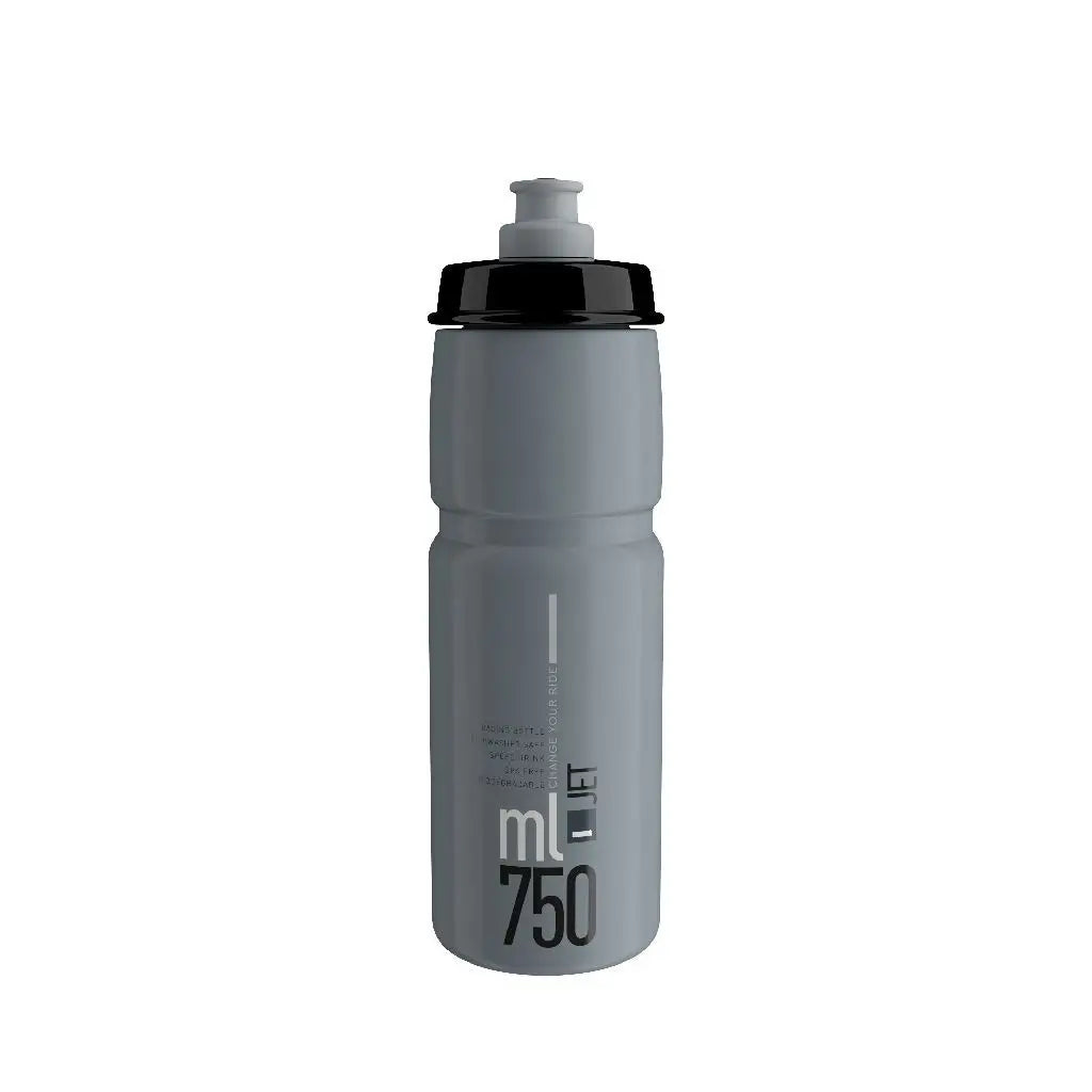 Elite bottle jet grey 750ml