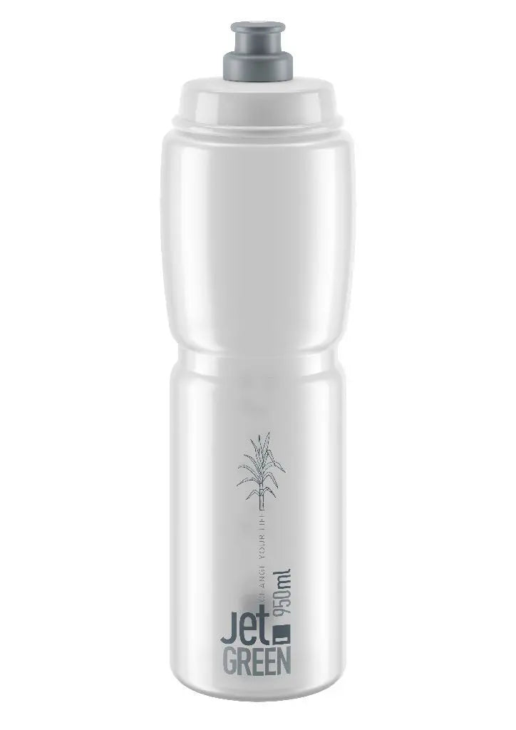Garrafa Elite jet cana-de-açúcar transparente 950ml