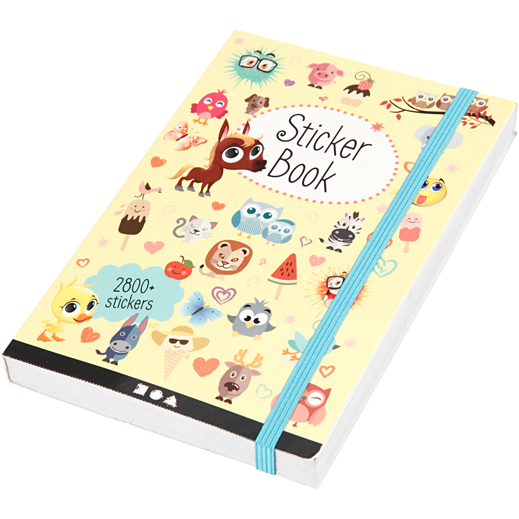 Creative company sticker book, size 11.5x17 cm, 1 piece