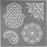 Creativ Company Template Ethic Motifs, 30,5x30,5 cm