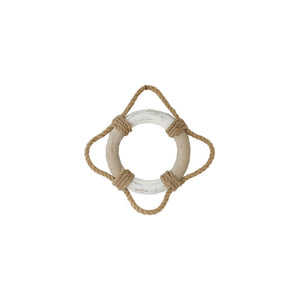 Gerkimex deco redningskranse træ 14,5x14,5x2,5cm
