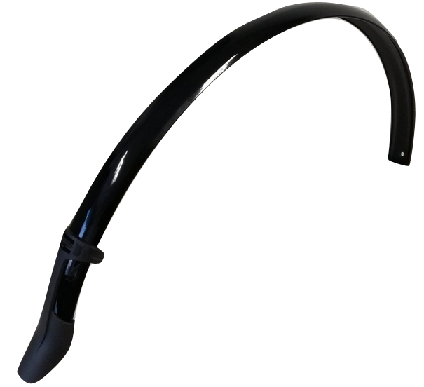 Gazelle zadnji blatnik 28 palčni 50 mm okrogli model črna