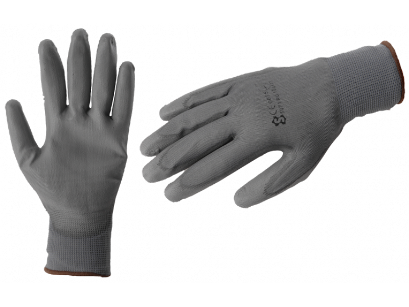 Gloves pu flex size 8 l