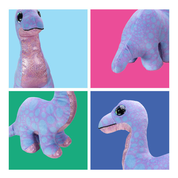 Lumo Stars Hug - Dino Brontosaur, 15 cm