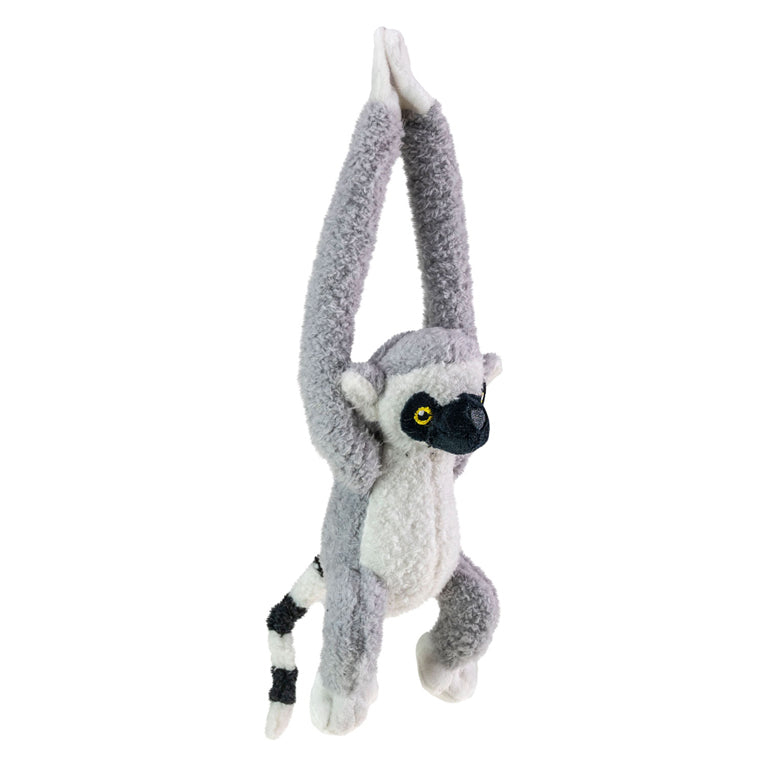 Tactic Jungle Mates Cuddle - Lemur Maki Gray Black