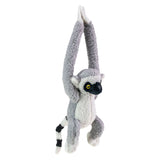 Tactic Jungle Mates Cuddle - Lemur Maki Gray Black