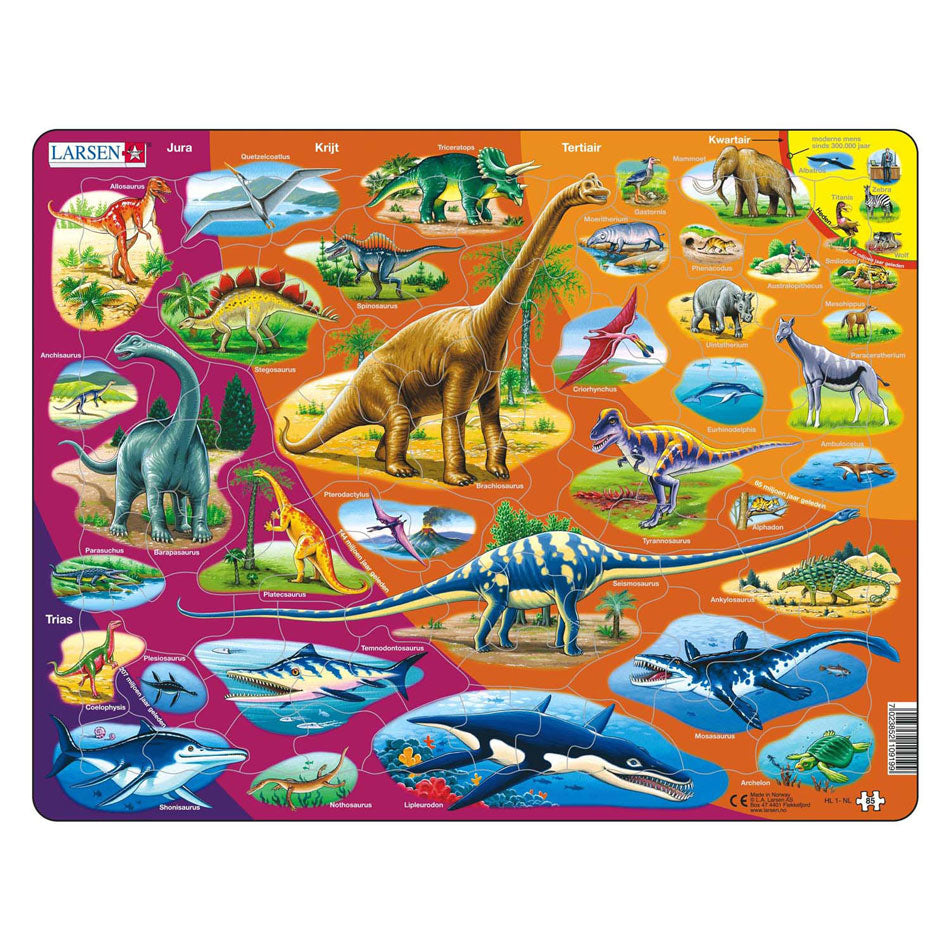 Selecta Larsen Pluzzle Animals Nature Historisch, 85st.