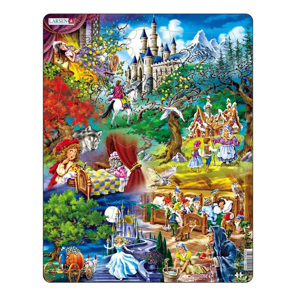 Selecta Larsen Puzzle Grimms Märchen, 33 Teile.