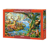 Selecta castorland puslespill skogsliv, 500 stk.