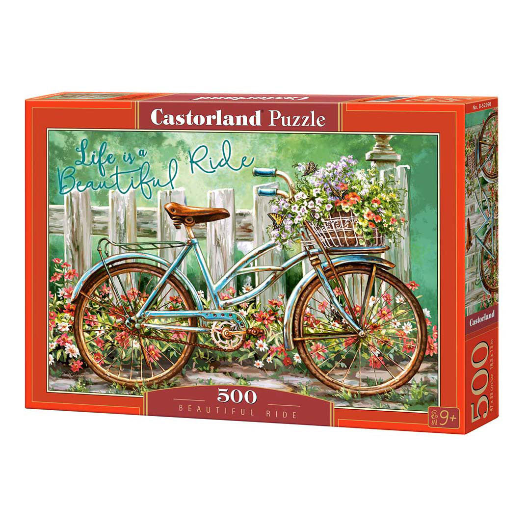 Selecta castorland jigsaw puzzle beautiful ride, 500 pcs.