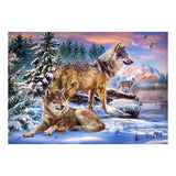 Selecta castorland puzzle wolfish wonderland, 500 pz.