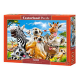 Selecta Castorland Puzzle Afrikanisches Selfie, 500 Teile.