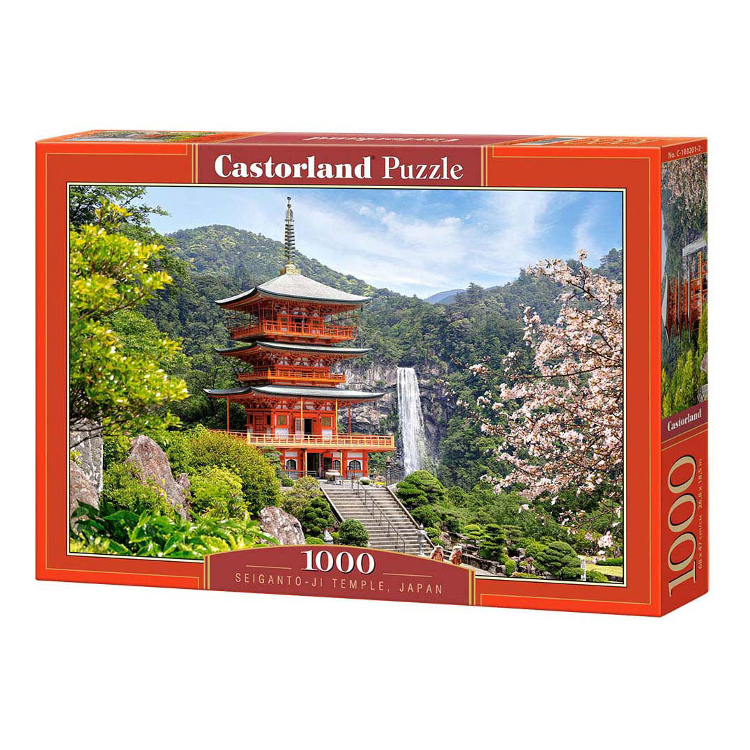 Selecta castorland quebra-cabeça seiganto, templo ji, 1000 unid.