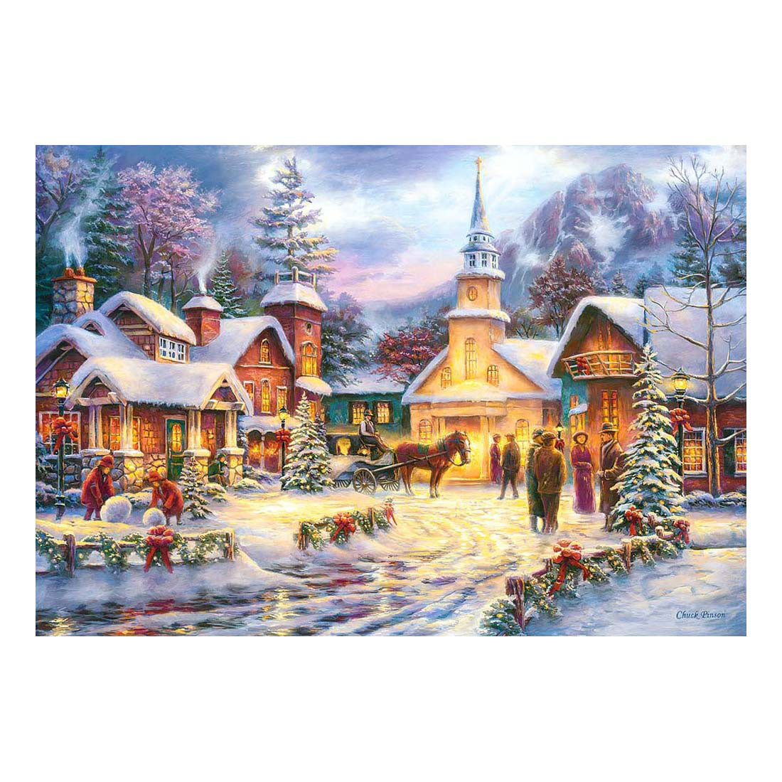 SelectA Castorland Jigsaw Puzzle Faith è in profondità, 1500 °.