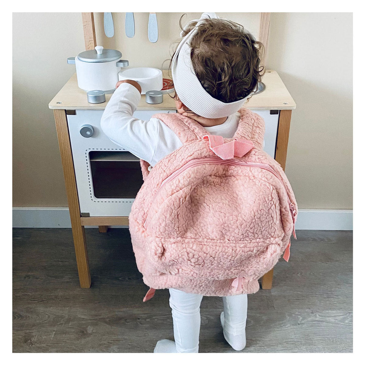 Vadobag Backpack Pret Be Soft And Child Teddy Pink