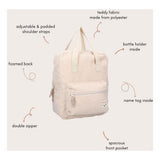 Kidzroom backpack berlin soft whispers beige