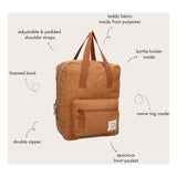 Mochila kidzoom berlín suave susurros marrón
