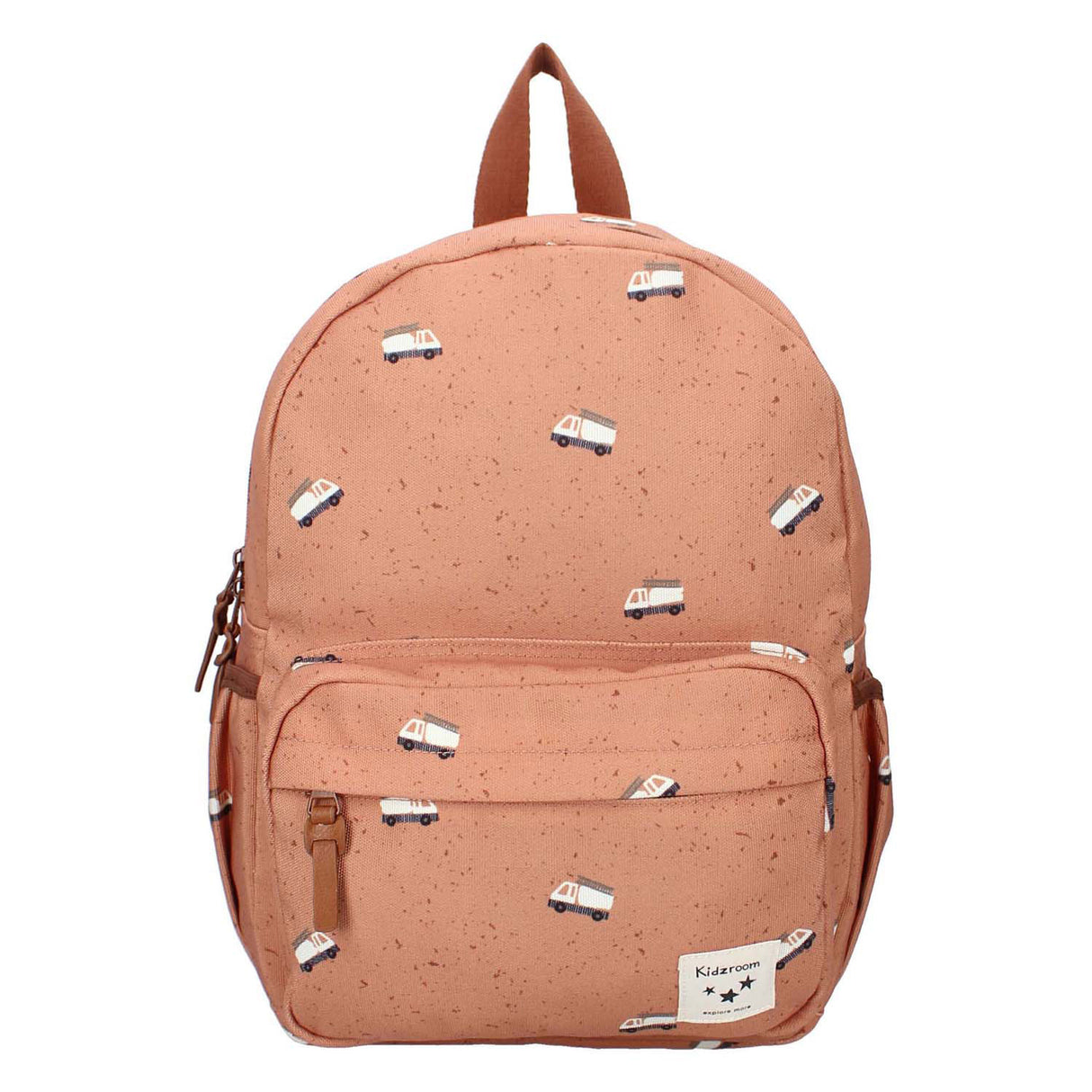 Kidzroom backpack turin enchanted memories brown fire truck
