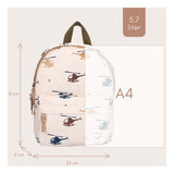 Mochila kidzroom paris a avión de abrazadera