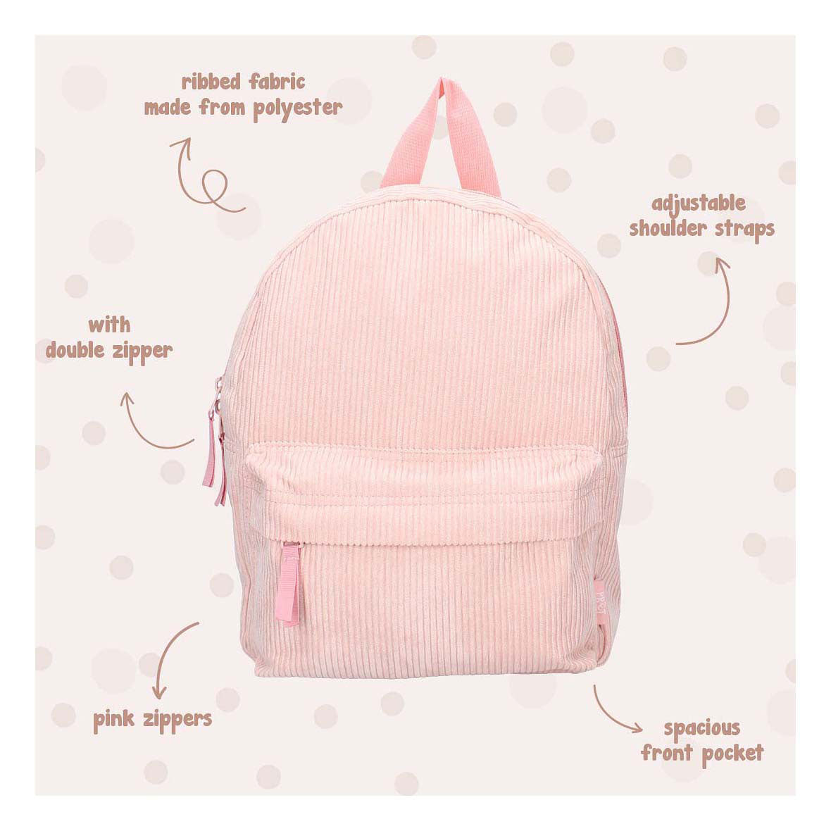 Vadobag backpack fun run around pink