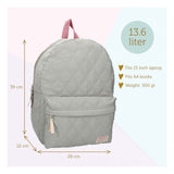 Milky Kiss rygsæk sød bliss grøn 39 x 29 x 12 cm