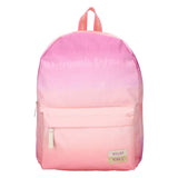 Milky kiss backpack love and laughter pink