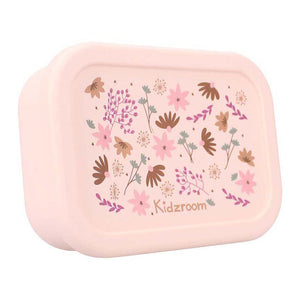 Lancheira Kidzroom lindas flores para almoço