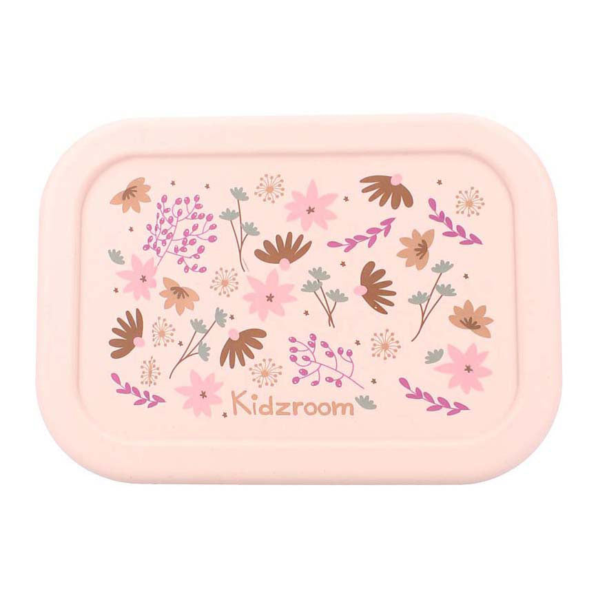 Lancheira Kidzroom lindas flores para almoço