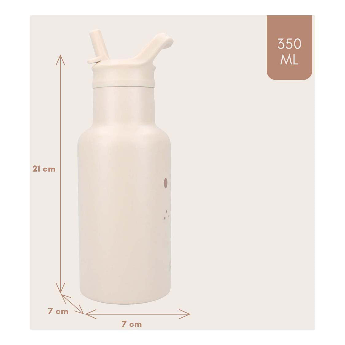 Kidzoom Drénken Fläsch Séiss Sips Teddybeer, 350ml