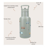 Borraccia Kidzroom Sweet Sips Vehicles, 350ml