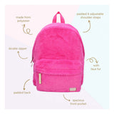 Milky Kiss Backpack The Wow Factor Fluffy Pink